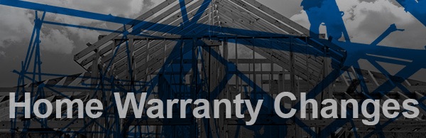 Home Warranty changes